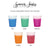 Wedding Color-Changing Mood Stadium Cups #218 - 16oz - I'll Drink to That - Party Cup, Wedding Favor, Color Change Cup, Mood Color Cups