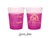 Wedding Color-Changing Mood Stadium Cups #225 - 16oz - Custom Pet Drawing - Aloha - Party Cup, Wedding Favor, Color Change Cups, Mood Cups