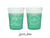Wedding Color-Changing Mood Stadium Cups #190 - 16oz - Custom Pet Illustration - Party Cup, Wedding Favor, Color Change Cups, Mood Cups